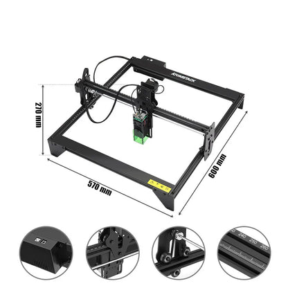 ATOMSTACK A5 20W Laser Engraving Machine Small Portable Automatic DIY LOGO