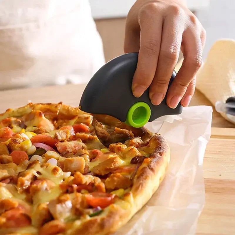 Stainless Steel Pizza Cutters Pastry Roller Cutter Pizza